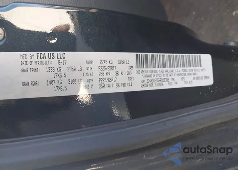 2017 Dodge Grand Caravan Gt from USA, damaged, VIN 2C4RDGEG5HR838388